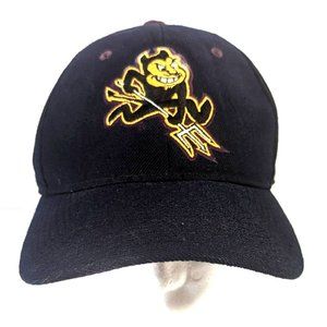 Vintage 90s Zephyr Graf-X Hat Arizona State Sun Devils ASU Fitted Cap Size 7 1/2